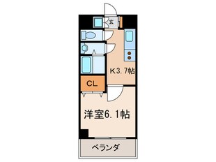 クオーツ英の物件間取画像